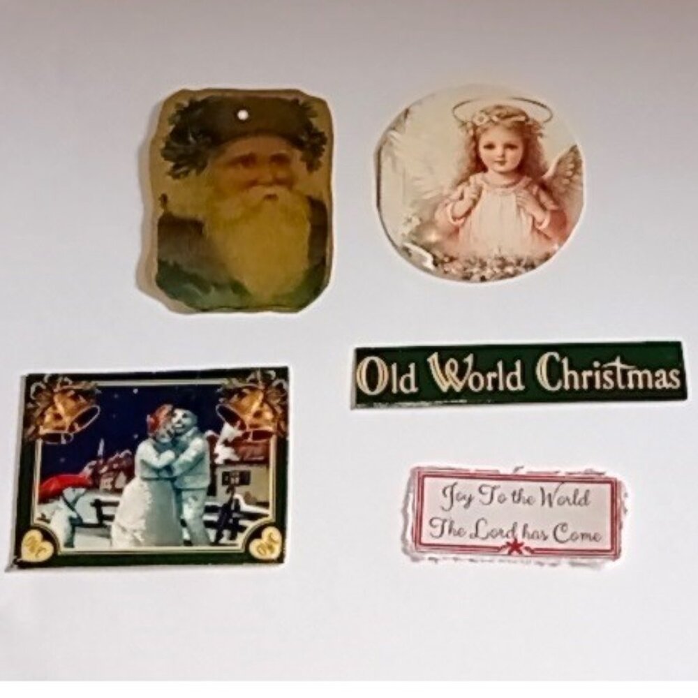 Vintage Scrapbooking Cut Out Pieces